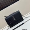 6930cbb16e68136f4d9b03ad New Arrival with Box YSL Sunset Chain Bag, Smooth Fine Grain Calfskin Leather