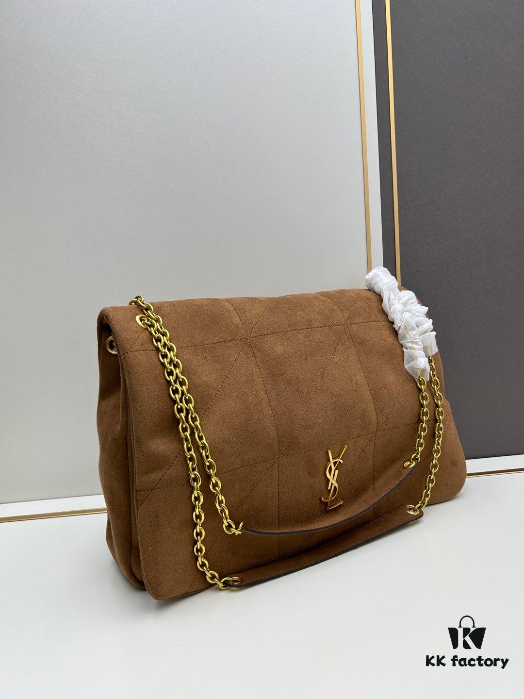 6930cbcd6e68136f4d9b03e1 New Arrival with Box 💰YSL Vintage Classic JAMIE Large Suede Handbag