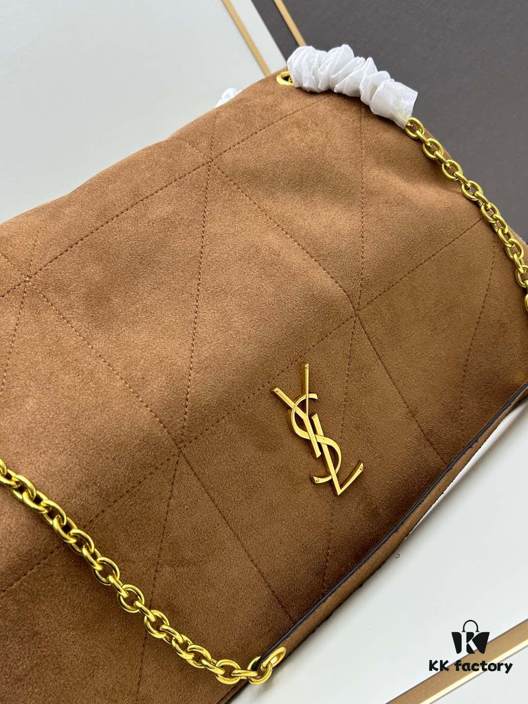 6930cbce6e68136f4d9b03e4 New Arrival with Box 💰YSL Vintage Classic JAMIE Large Suede Handbag