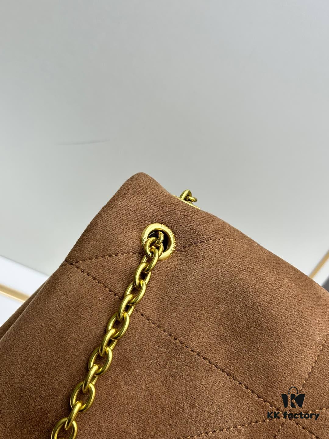 6930cbcf6e68136f4d9b03e6 New Arrival with Box 💰YSL Vintage Classic JAMIE Large Suede Handbag