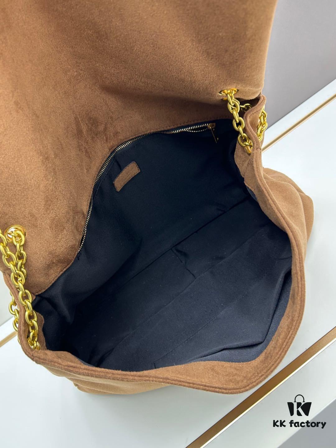 6930cbd06e68136f4d9b03e8 New Arrival with Box 💰YSL Vintage Classic JAMIE Large Suede Handbag