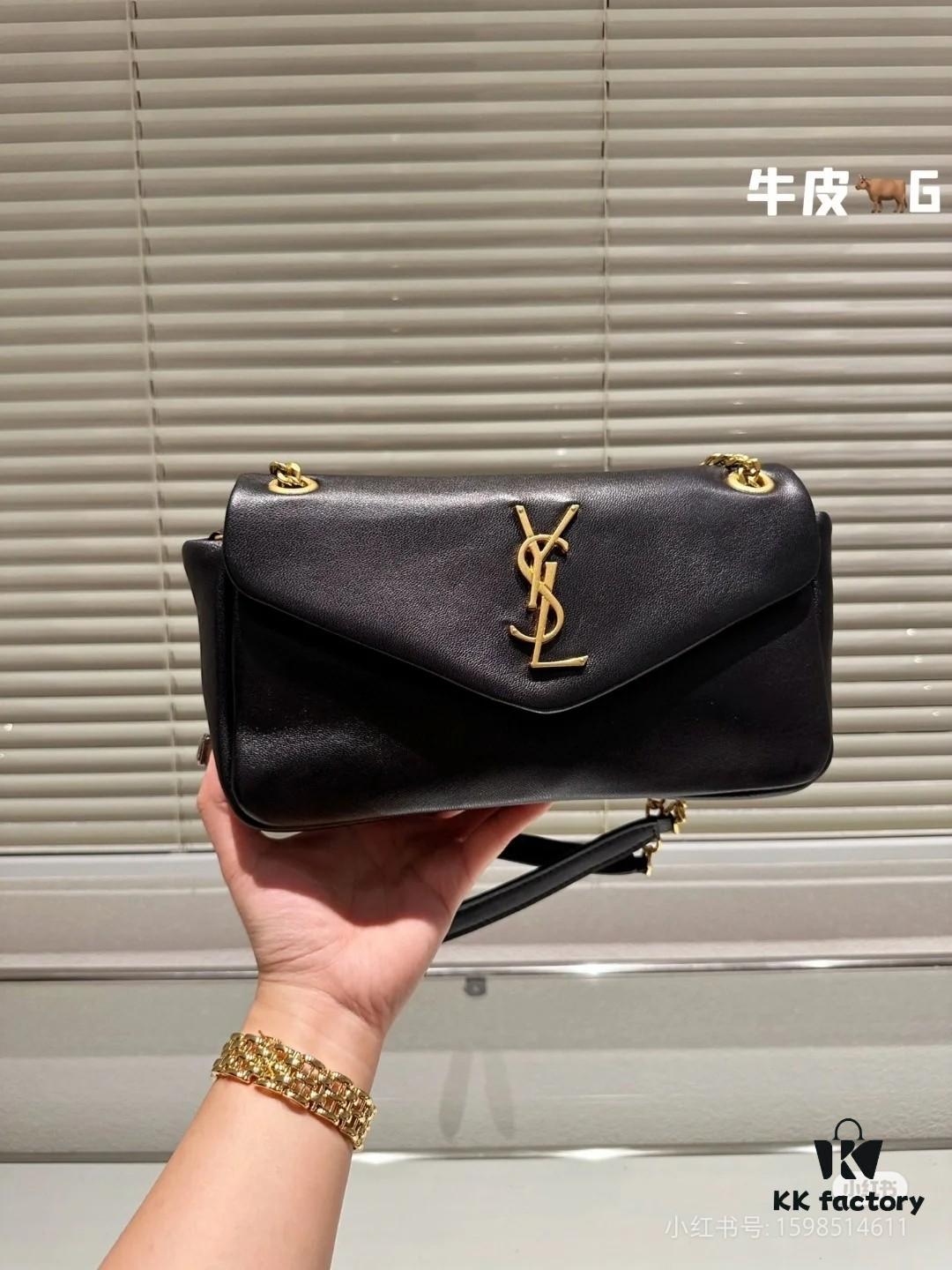 6930cbea6e68136f4d9b040f YSL Named Calypso Handbag