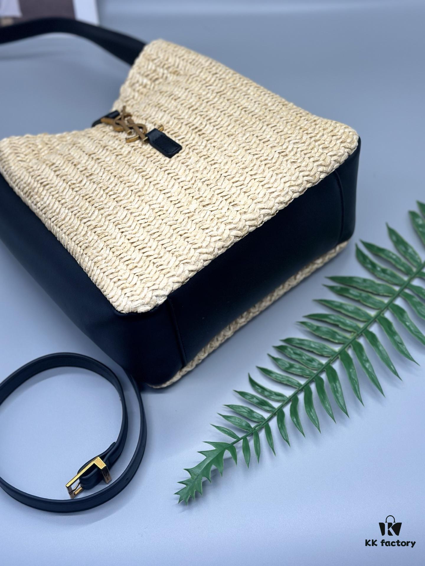 6930cbfb6e68136f4d9b0427 YSL Woven ✅ New Style Underarm Bag with Adjustable Strap for Crossbody or Shoulder Wear