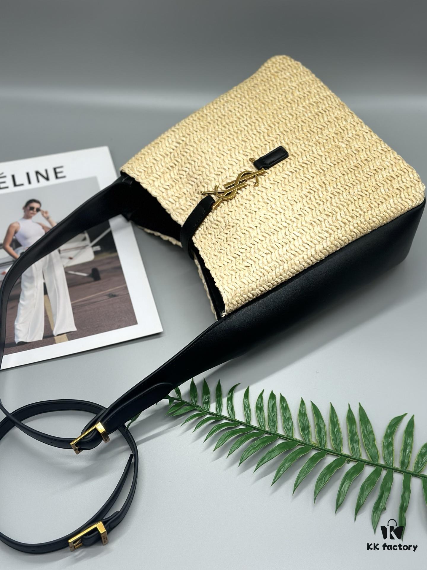 6930cbfc6e68136f4d9b042b YSL Woven ✅ New Style Underarm Bag with Adjustable Strap for Crossbody or Shoulder Wear