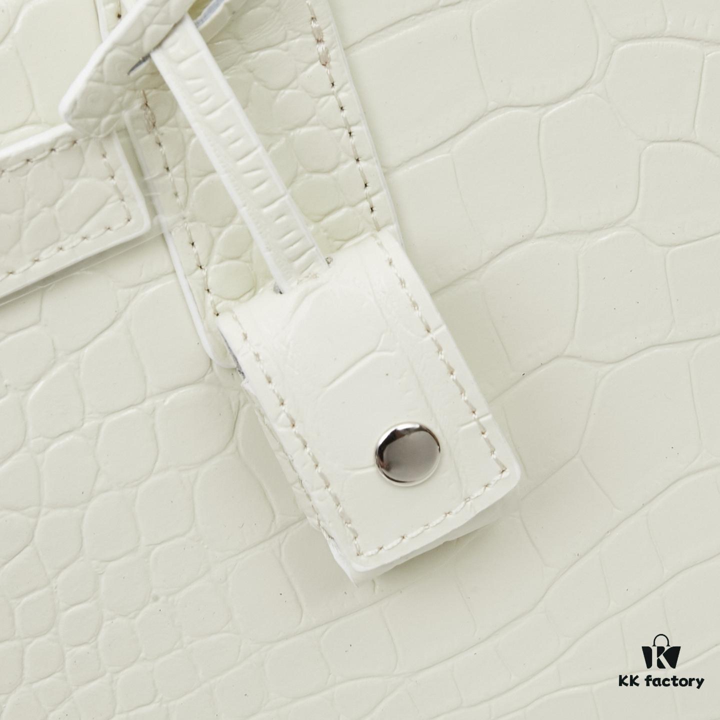 6930cc206e68136f4d9b045e New Crocodile Texture Rose-Inspired Street Style Bag | YSL's Celebrity Muse Favorite