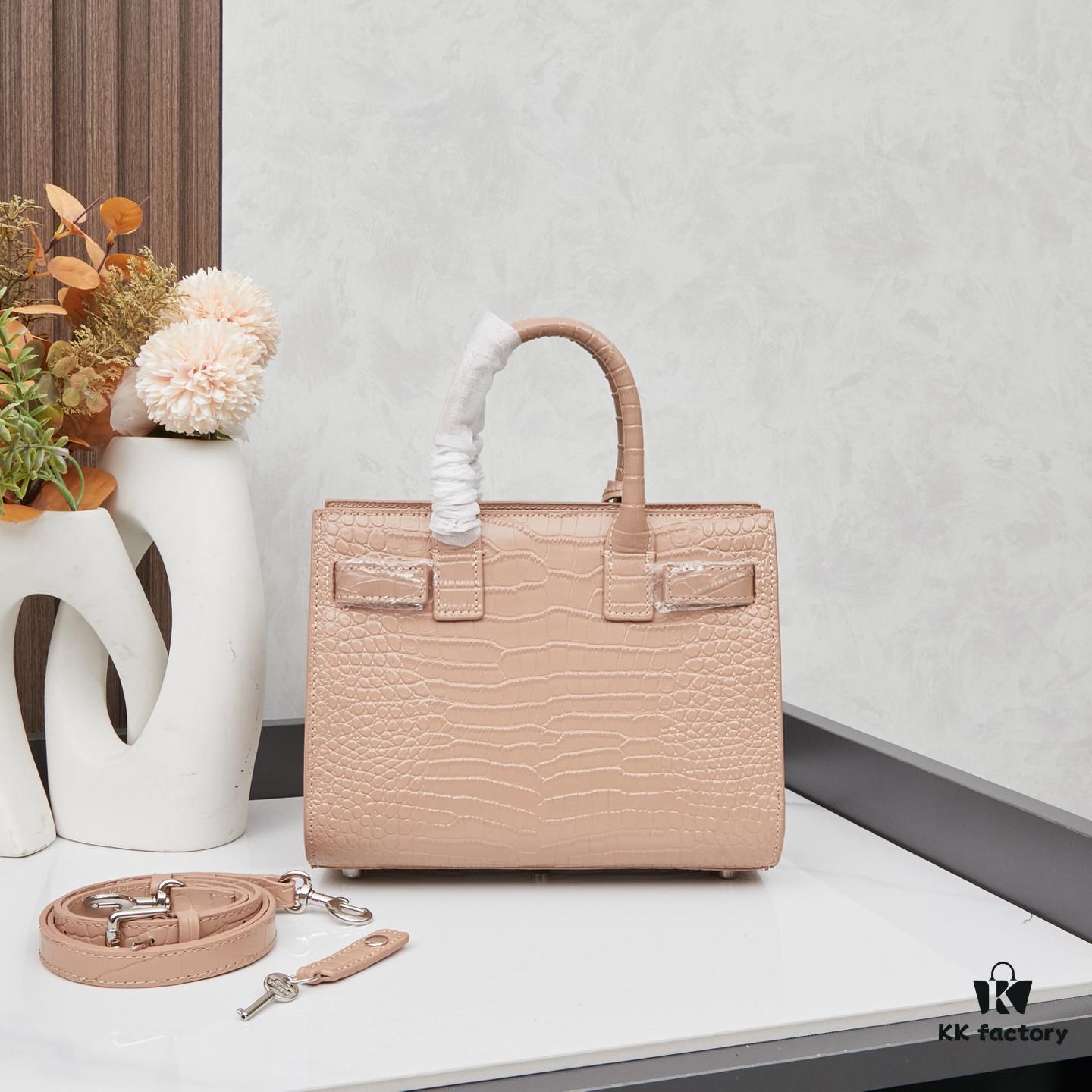 6930cc476e68136f4d9b049a New Crocodile-Texture Rose-Inspired Street-Style Bag | YSL's Ultimate Muse