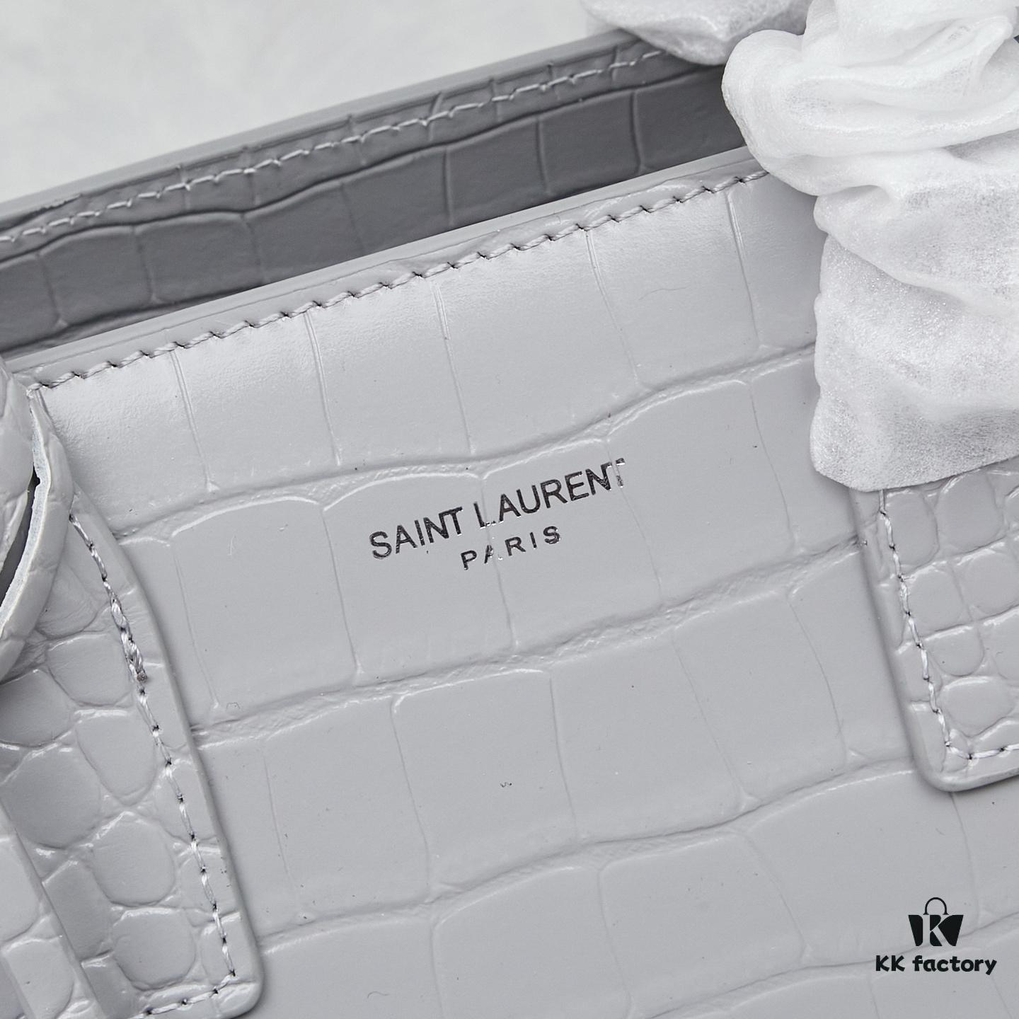 6930cc516e68136f4d9b04a5 New Crocodile-Texture Rose-Inspired Streetwear Bag | YSL's Ultimate Celebrity Muse