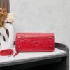 6930cc5d6e68136f4d9b04b4 New Crocodile-Texture Rose-Inspired Street Style Bag | YSL's Celebrity Muse Inspired