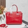 6930cc5d6e68136f4d9b04b5 New Crocodile-Texture Rose-Inspired Street Style Bag | YSL's Celebrity Muse Inspired