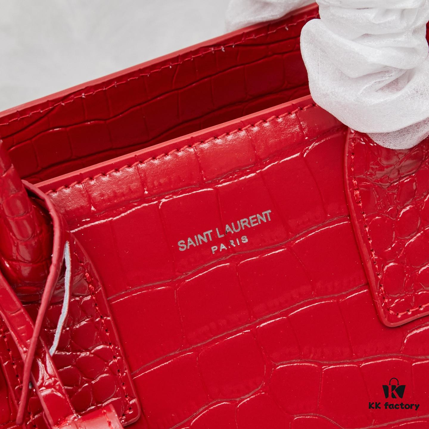 6930cc5e6e68136f4d9b04b8 New Crocodile-Texture Rose-Inspired Street Style Bag | YSL's Celebrity Muse Inspired