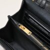 6930cc716e68136f4d9b04e0 Gold Chain Ball Pattern! Classic Best-Selling SAINT LAURENT Front Flip Leather Wallet with Detachable Metal Chain, Interlocking YSL Logo, Jacquard Stitched Embossing