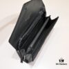6930cc826e68136f4d9b0502 Black Quilted SAINT LAURENT Flap Wallet with Detachable Chain