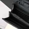 6930cc836e68136f4d9b0505 Black Quilted SAINT LAURENT Flap Wallet with Detachable Chain