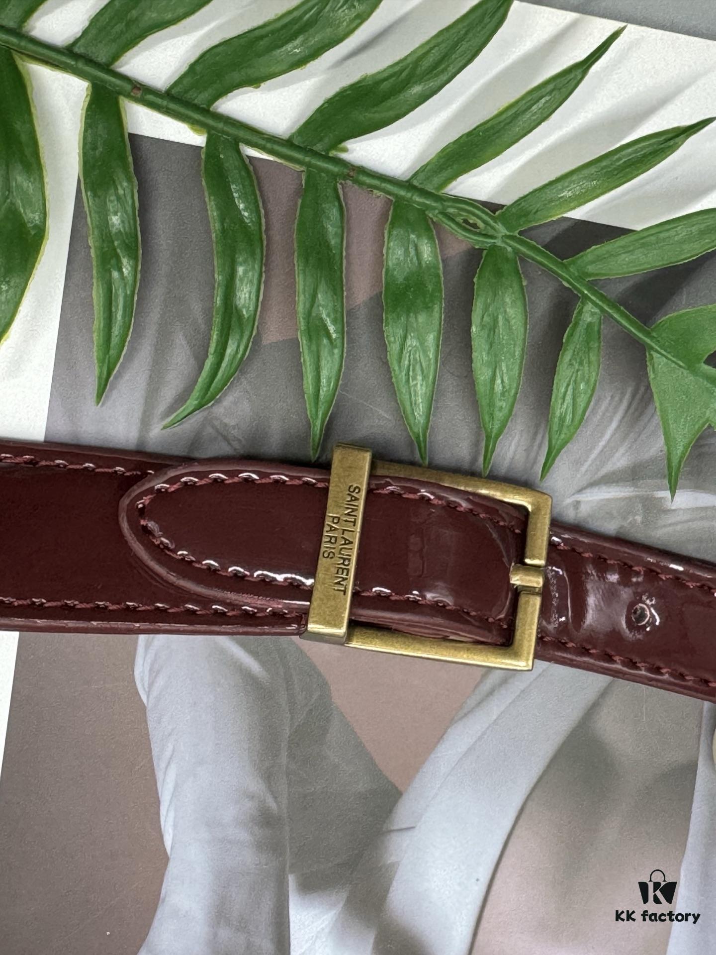 6930cc966e68136f4d9b0527 YSL Patent Leather Crossbody Bag