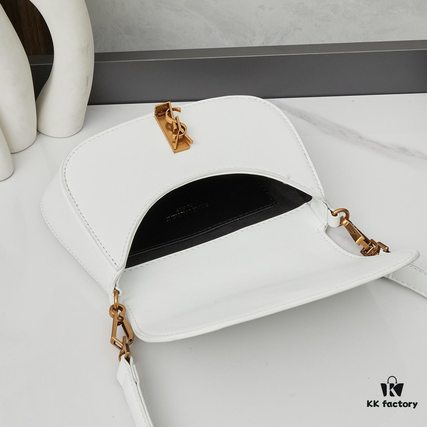 New YSL Underarm Bag, Soft and Stylish in Black and Caramel