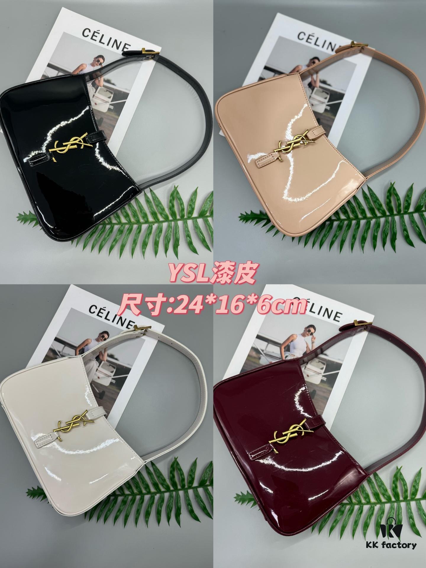 YSL Patent Leather Crossbody Bag