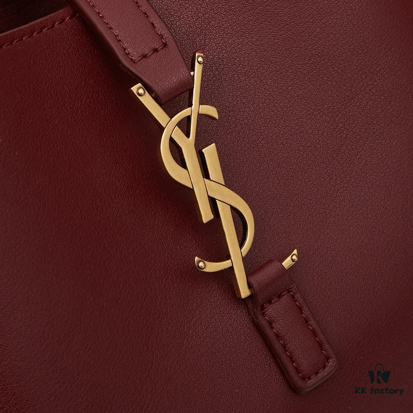 6930ccb76e68136f4d9b0564 New YSL Shoulder Bag, Soft and Stylish in Black and Caramel