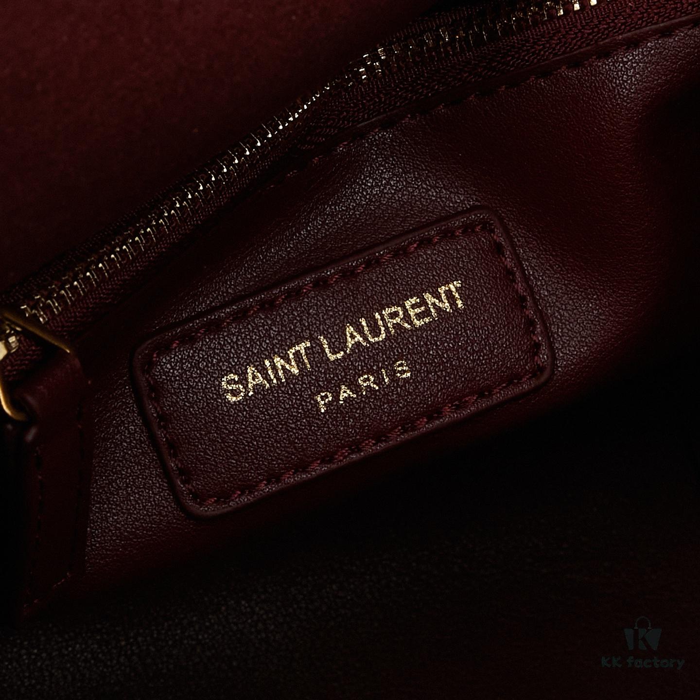 6930ccb86e68136f4d9b0567 New YSL Shoulder Bag, Soft and Stylish in Black and Caramel