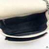 Large Soft Grained Leather Handbag with Classic YSL Logo