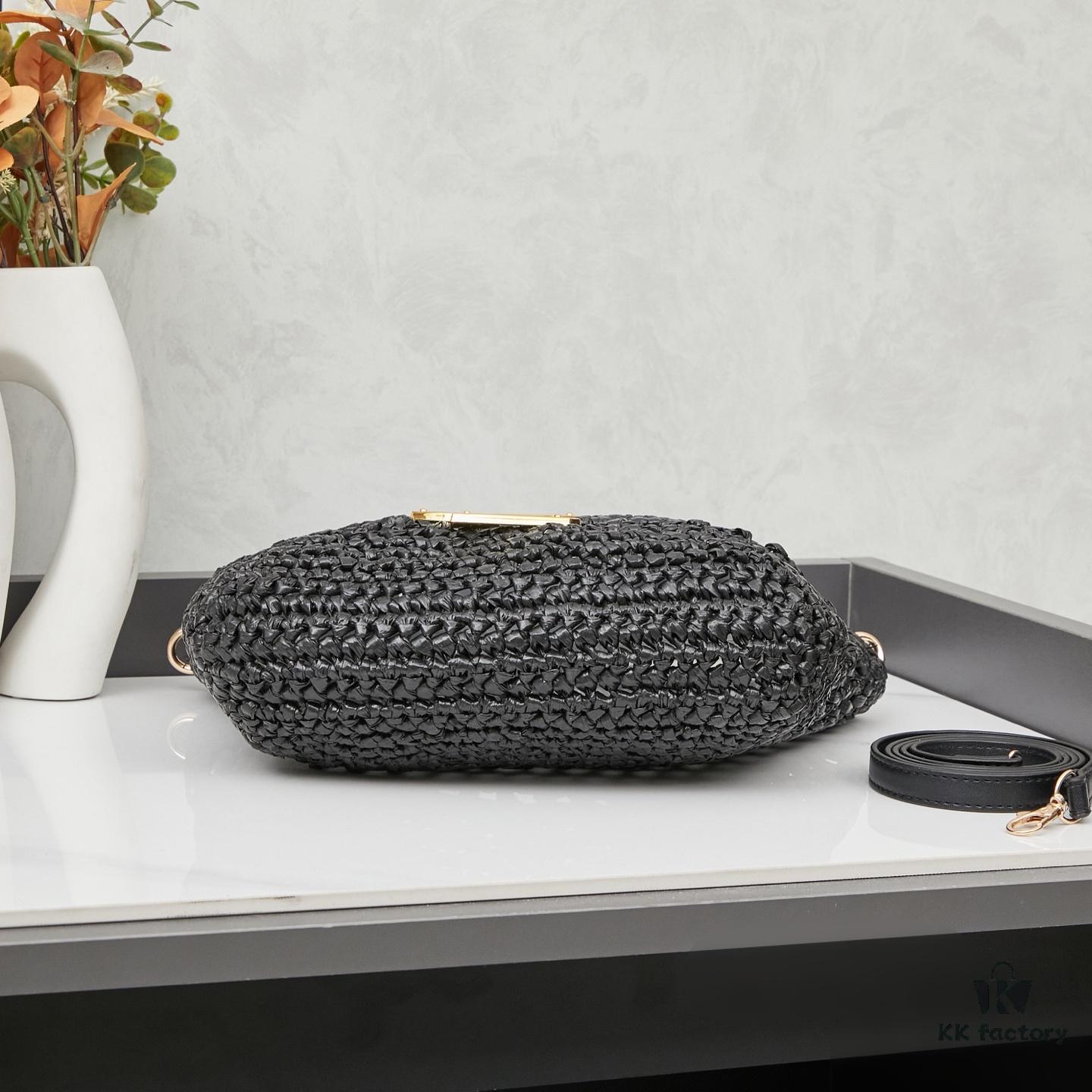 6930cd026e68136f4d9b05ce New Mini YSL Icare in Raffia – Elegance and Care Combined