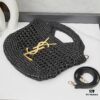 6930cd086e68136f4d9b05d7 New Mini YSL Icare in Raffia – Elegance and Care Combined
