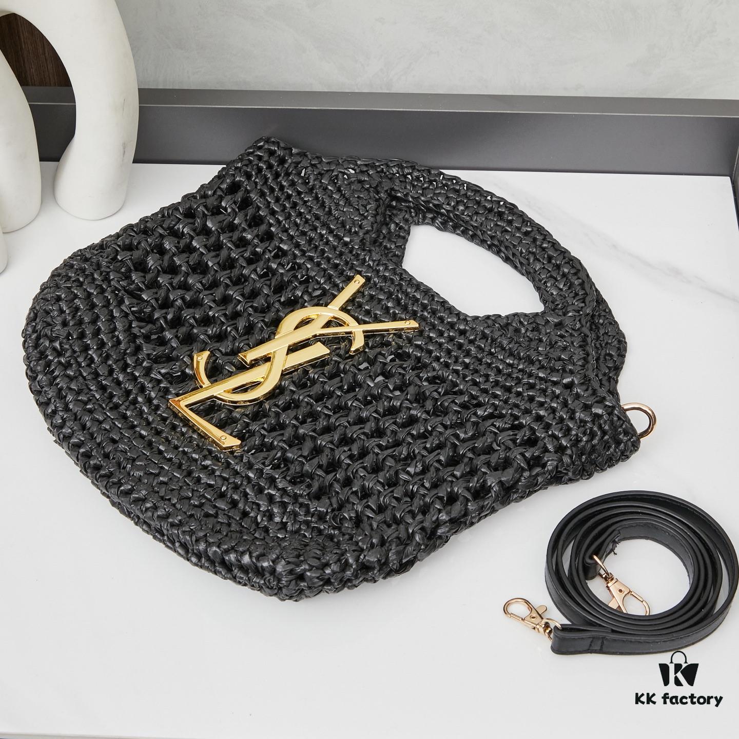 6930cd086e68136f4d9b05d7 New Mini YSL Icare in Raffia – Elegance and Care Combined