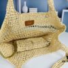 New Arrival Small YSL Icare Raffia Bag with Mini Pouch