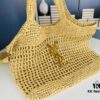 6930cd196e68136f4d9b05f3 New Large YSL Raffia ICARE Bag with Mini Compartment