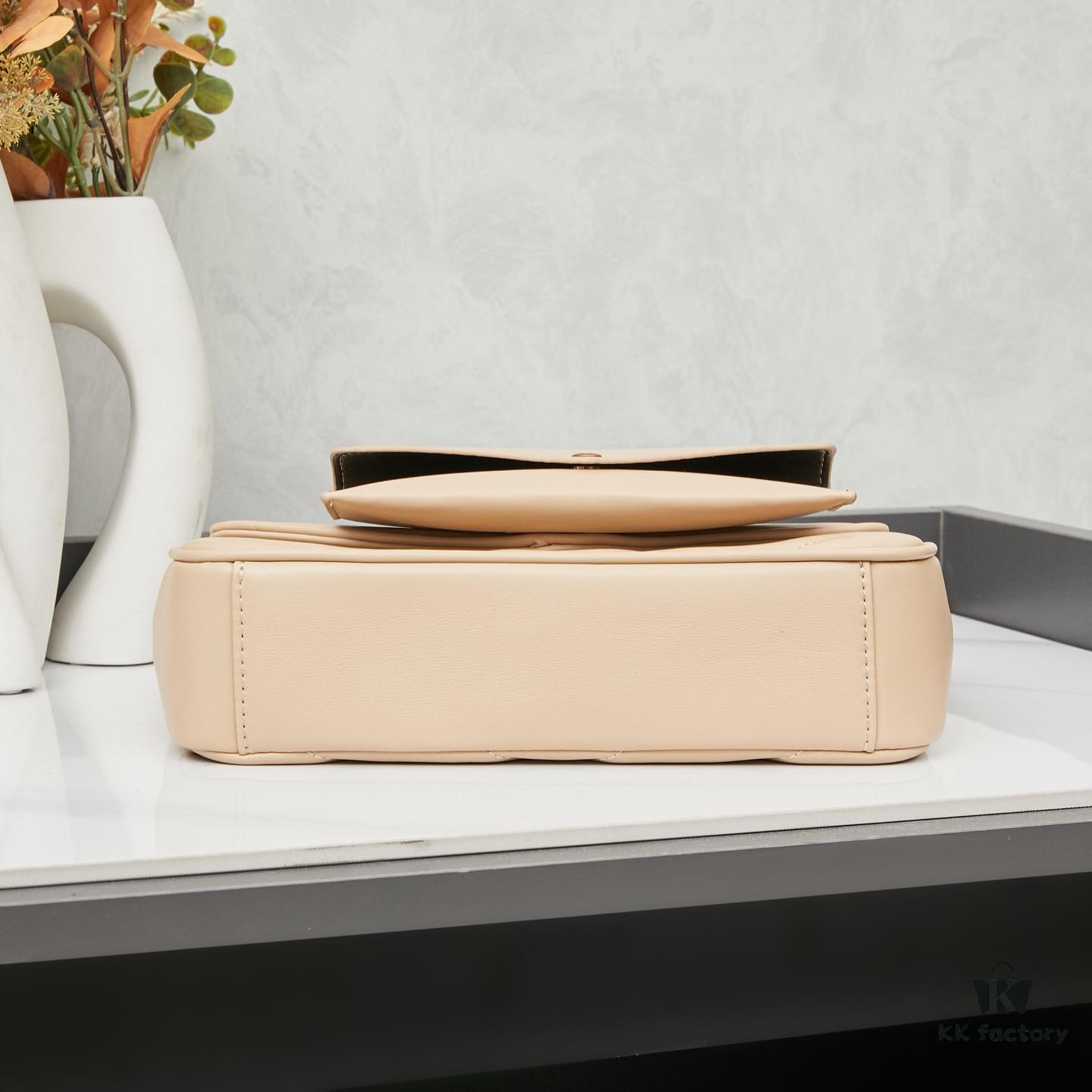 6930cd1f6e68136f4d9b05fd New Small YSL Saint Laurent LouLou Box Bag with Box - Shiny Coated Lambskin