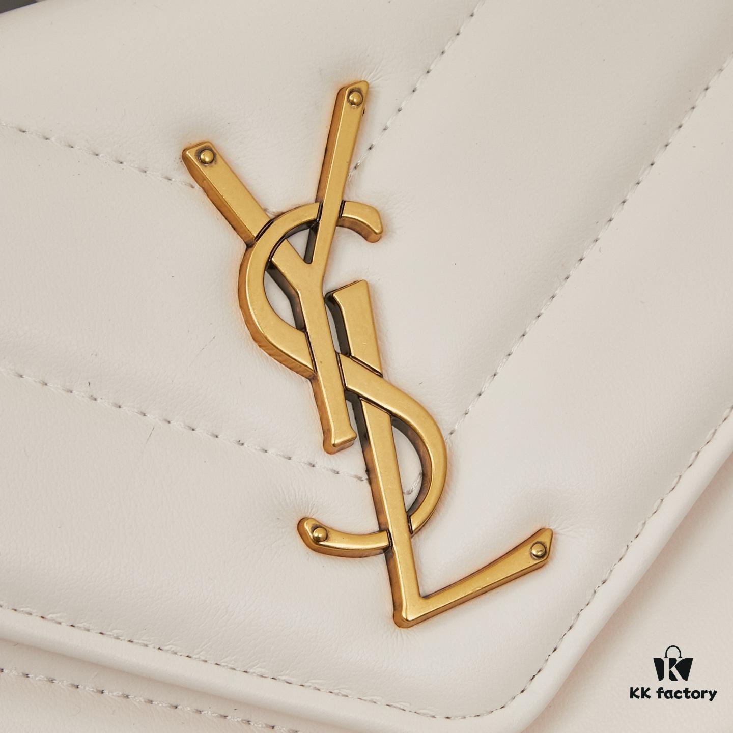 6930cd256e68136f4d9b0607 New Small YSL Saint Laurent LouLou Box Bag with Box