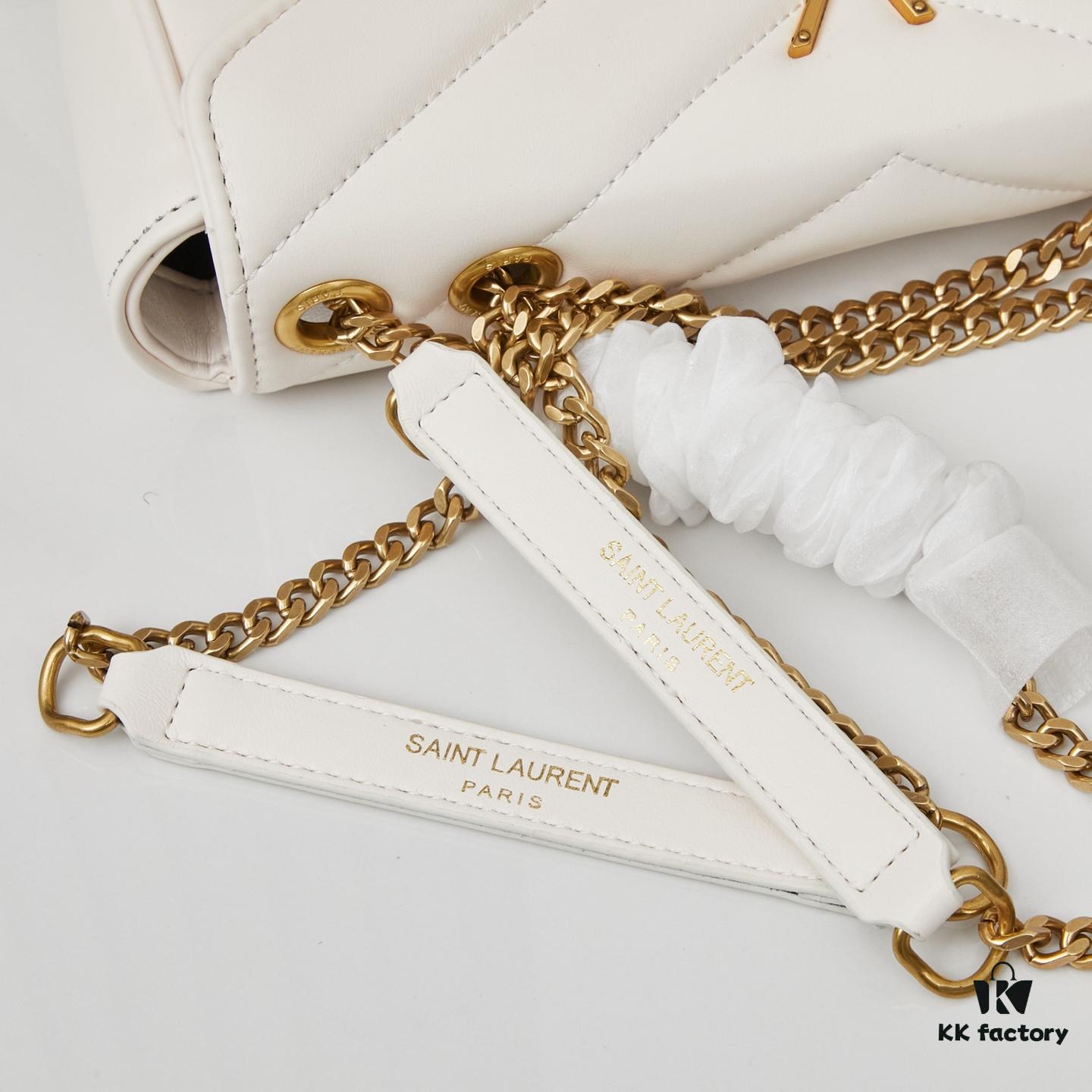 6930cd266e68136f4d9b0609 New Small YSL Saint Laurent LouLou Box Bag with Box