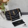 6930cd286e68136f4d9b060e New Small YSL Saint Laurent LouLou Square Bag with Box