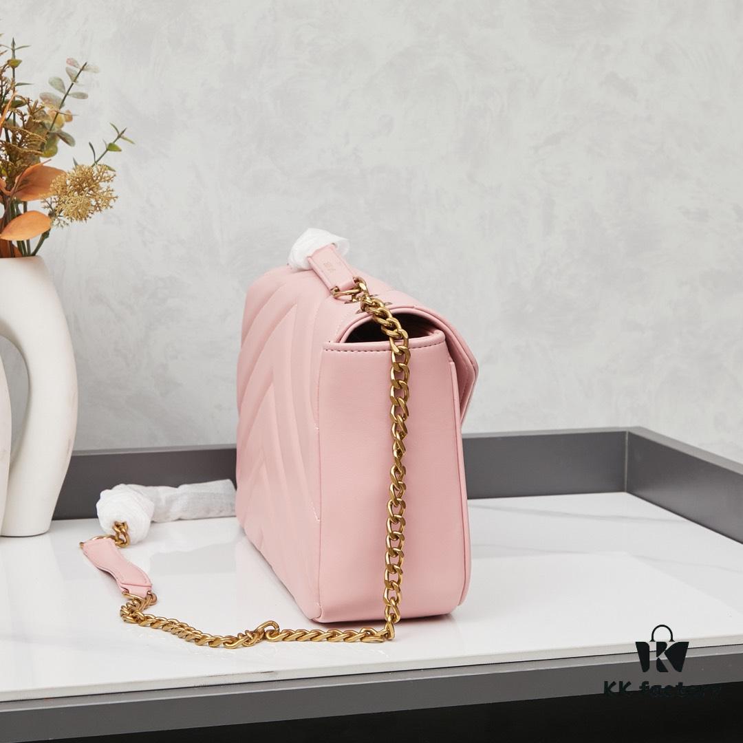 6930cd2c6e68136f4d9b0616 New Large YSL Saint Laurent LouLou Box Bag - Shiny Coated Lambskin with Box and Cardholder