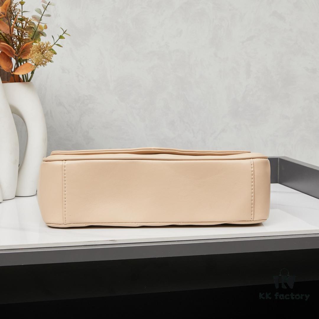 6930cd376e68136f4d9b062c New Large YSL Saint Laurent LouLou Box Bag - Shiny Coated Lambskin with Box and Cardholder
