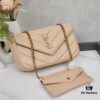 6930cd416e68136f4d9b063b New Large YSL Saint Laurent LouLou Box Bag - Shiny Coated Lambskin with Box and Cardholder