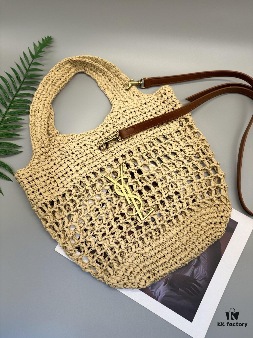 6930cd476e68136f4d9b0645 YSL New Arrival Juice Series Small Size New Style Woven Bag with Authentic Logo and Adjustable Hardware Buckle Strap