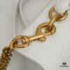 6930cd7e6e68136f4d9b0699 YSL Sunset Crocodile-Embossed Shiny Leather Chain Handbag with Box
