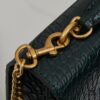 6930cd866e68136f4d9b06a8 YSL SUNSET Crocodile-Embossed Shiny Leather Chain Handbag with Box