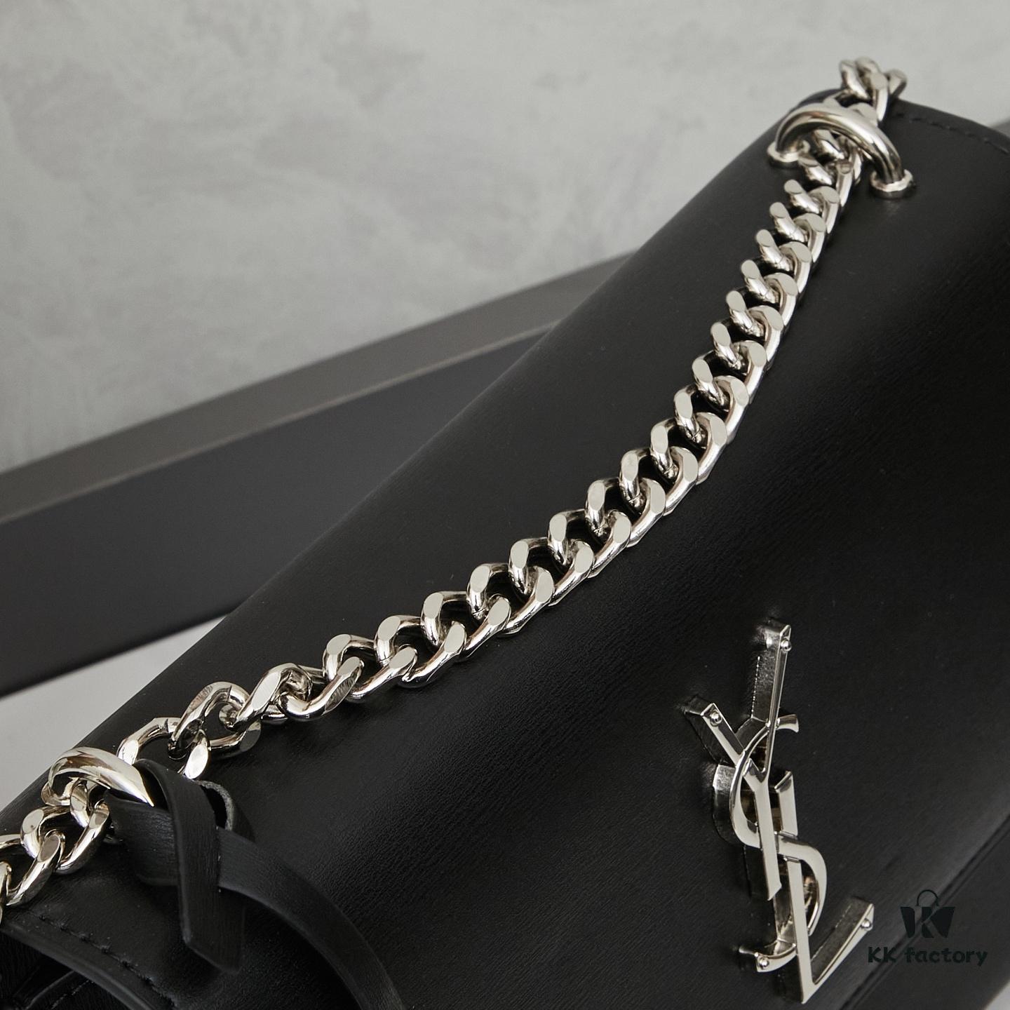 6930cd936e68136f4d9b06b9 New Arrival with Box 💰 YSL Sunset Chain Bag, Smooth Fine-Grained Calfskin