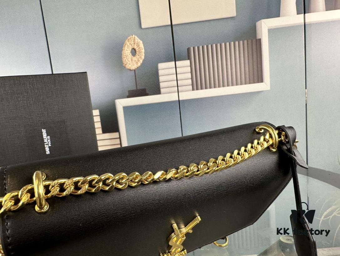 6930cda46e68136f4d9b06d6 New Arrival with Box YSL Sunset Chain Bag, Smooth Fine Grain Calfskin Leather