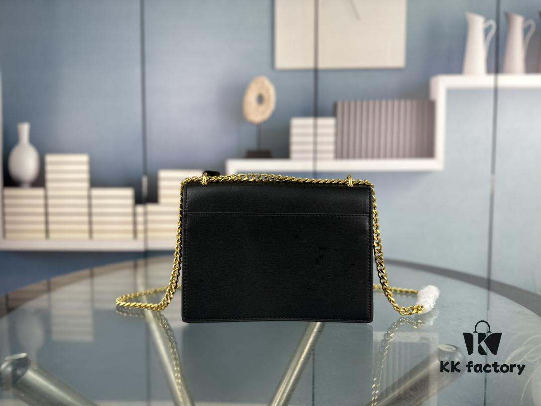 6930cda66e68136f4d9b06d9 New Arrival with Box 💰 YSL Sunset Chain Bag, Smooth Fine Grain Calfskin