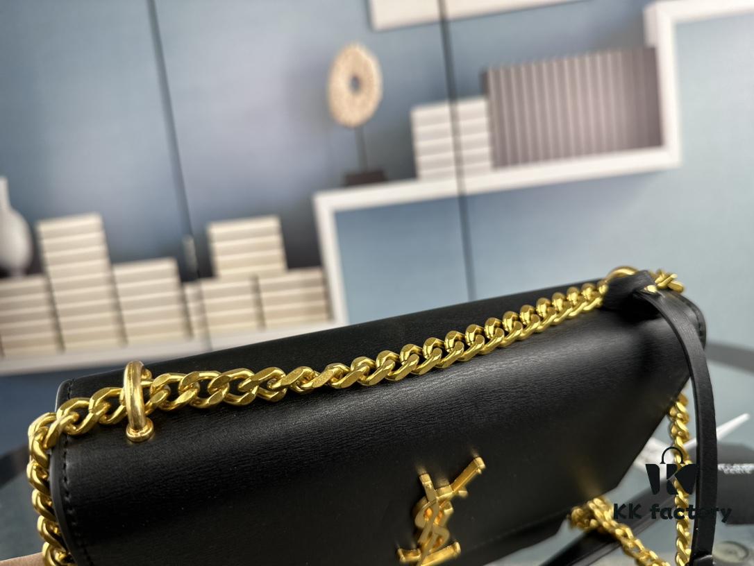 6930cda86e68136f4d9b06db New Arrival with Box 💰 YSL Sunset Chain Bag, Smooth Fine Grain Calfskin