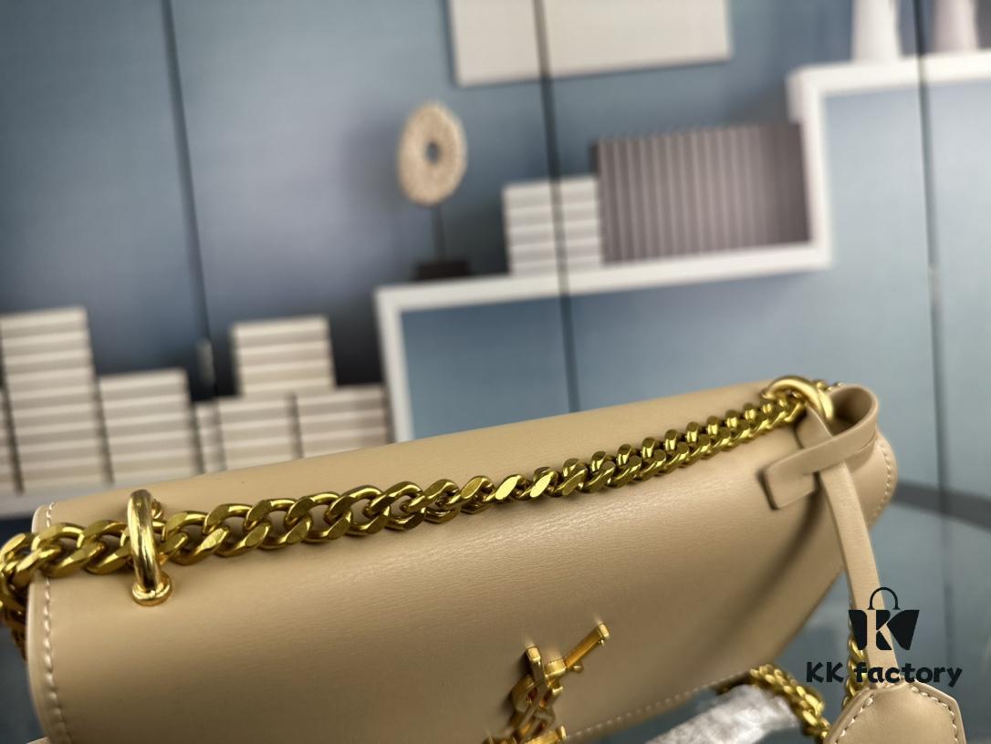 6930cdaf6e68136f4d9b06eb New Arrival with Box YSL Sunset Chain Bag, Smooth Fine Grain Calfskin