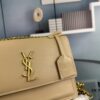 6930cdaf6e68136f4d9b06ec New Arrival with Box YSL Sunset Chain Bag, Smooth Fine Grain Calfskin