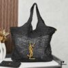 6930cdc56e68136f4d9b0710 New Arrival Large YSL Raffia Icare Bag with Mini Compartment ||| Symbolizing Beautiful Love, Resilience and Devotion