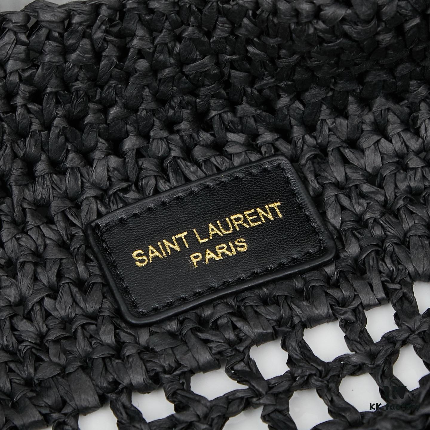 6930cdcc6e68136f4d9b071a New Arrival Large YSL Raffia Icare Bag with Mini Compartment ||| Symbolizing Beautiful Love, Resilience and Devotion