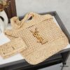 6930cdd66e68136f4d9b0726 New Arrival Small YSL Icare Raffia Bag with Mini Pouch