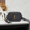 Upgraded LOU Quilted Genuine Leather Camera Bag MONOGRAM SAINT LAURENT Shoulder Bag with Box