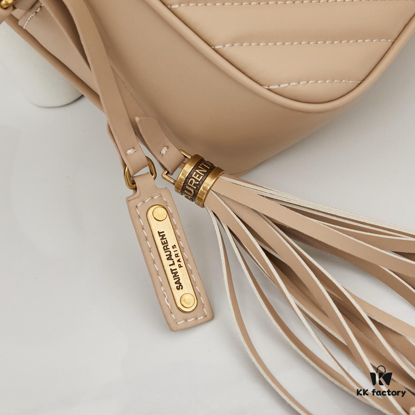 6930cdfb6e68136f4d9b075d Upgraded YSL Monogram Saint Laurent Quilted Genuine Leather Camera Bag with Box