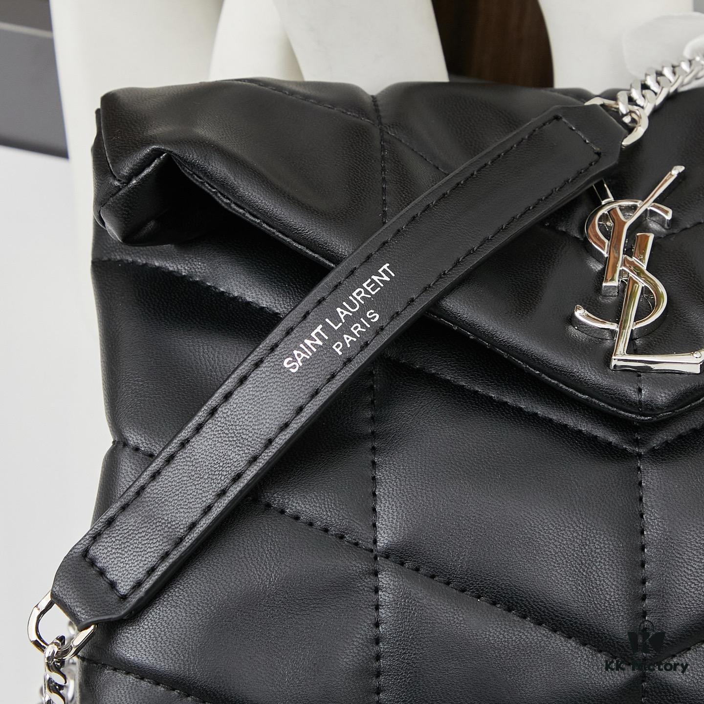 6930ce046e68136f4d9b0766 Upgraded Version with Box, Small Size YSL Loulou Puffer Pillow Cloud Bag Recommendation!